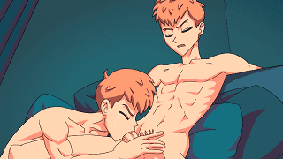 Gay Cartoon Twink Blowjob