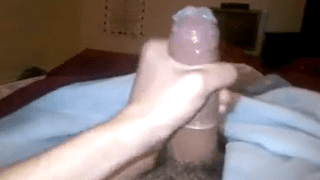 Gay men with huge dicks teen condom wank